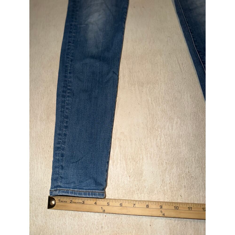 American Eagle super stretch women’s super high rise blue jean jegging - Picture 8 of 16